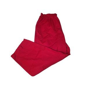 Priority One Red Stretch Band Waist Pants